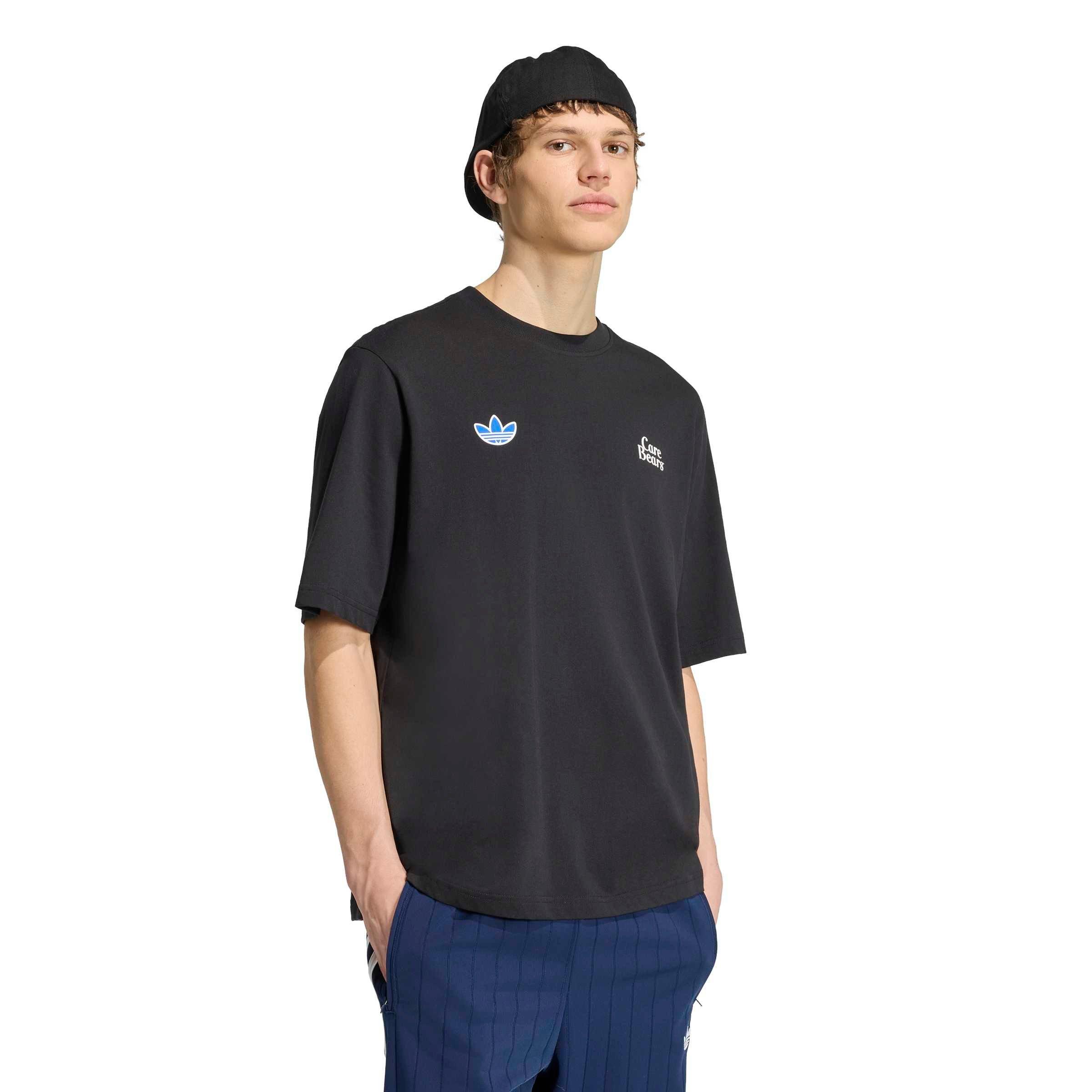 adidas Originals Men's Care Bears OS T-Shirt - Black - BLACK